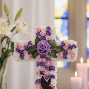 Croix Florale de Recueillement